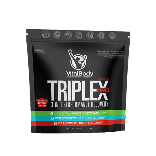 TRIPLEX MAX - 3-IN-1 PRO WORKOUT - 10 Servings