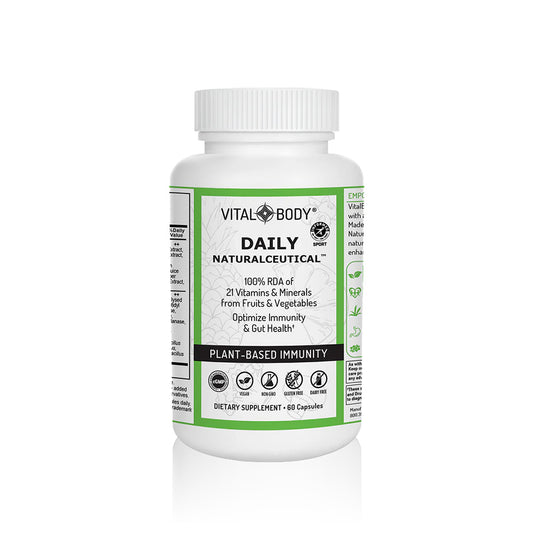 DAILY NATURALCEUTICAL - ESSENTIAL SUPERFOOD CAPSULES WITH PRE-PRO-POSTBIOTICS - 30 SERVINGS