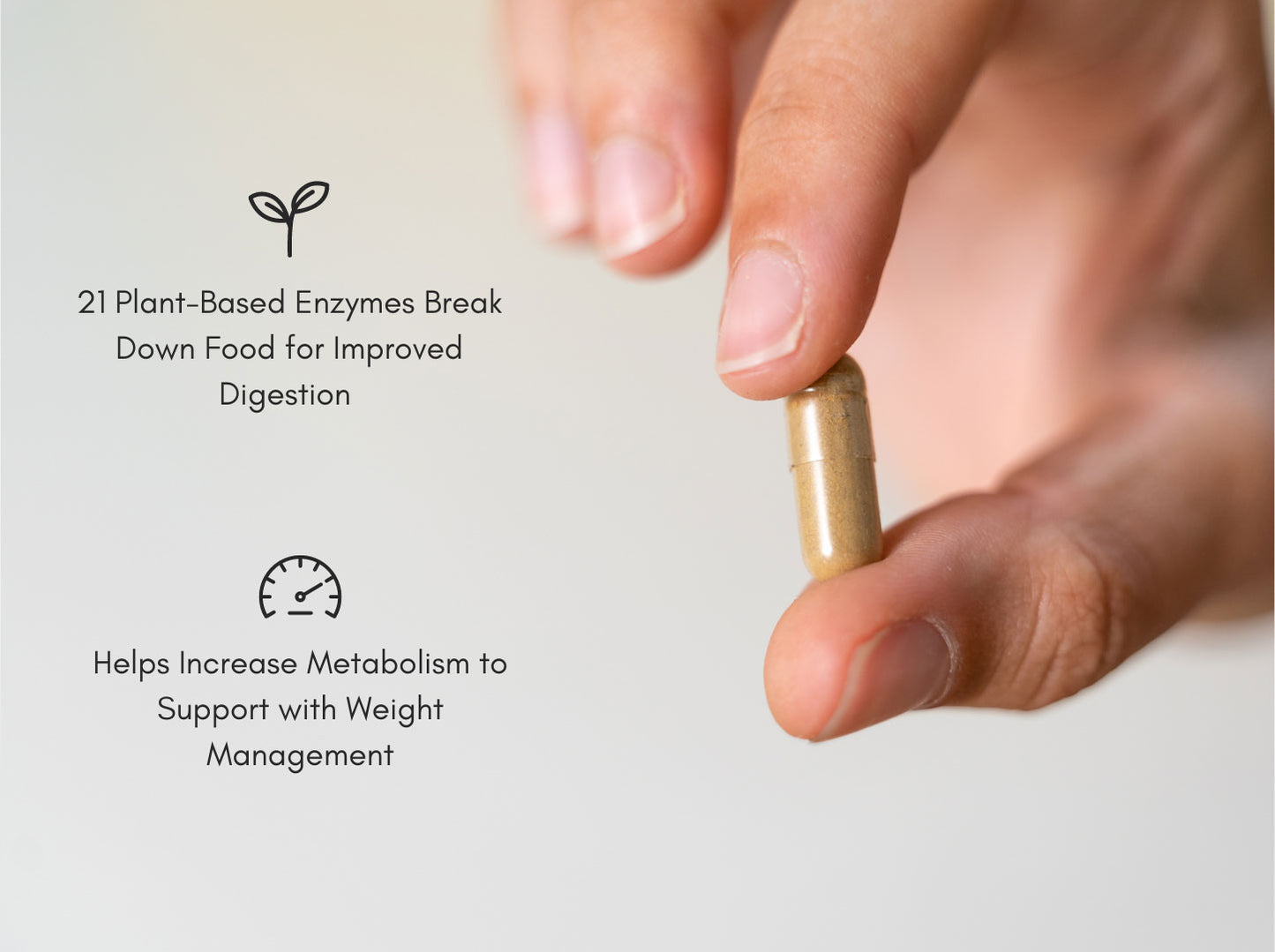 COMPLETE DIGESTIVE ENZYMES - 21 FAST-ACTING PLANT-BASED DIGESTIVE ENZYMES - 30 Servings