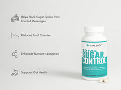 CONVERT UP TO 90% OF SUGAR TO FIBER WITH TOTAL SUGAR CONTROL - 60 Capsules