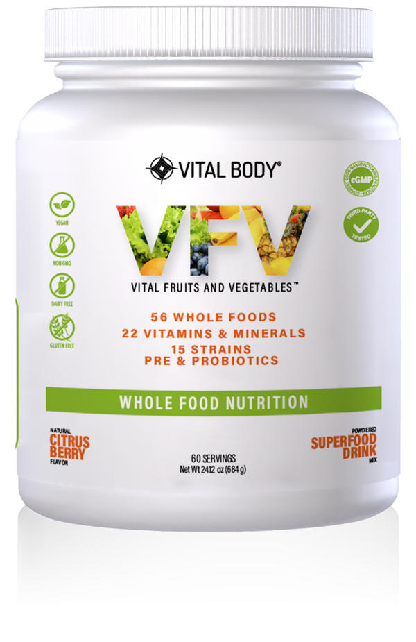 COMPLETE DAILY GREENS PRE & PROBIOTICS SUPERFOOD POWDER - 60 SERVINGS